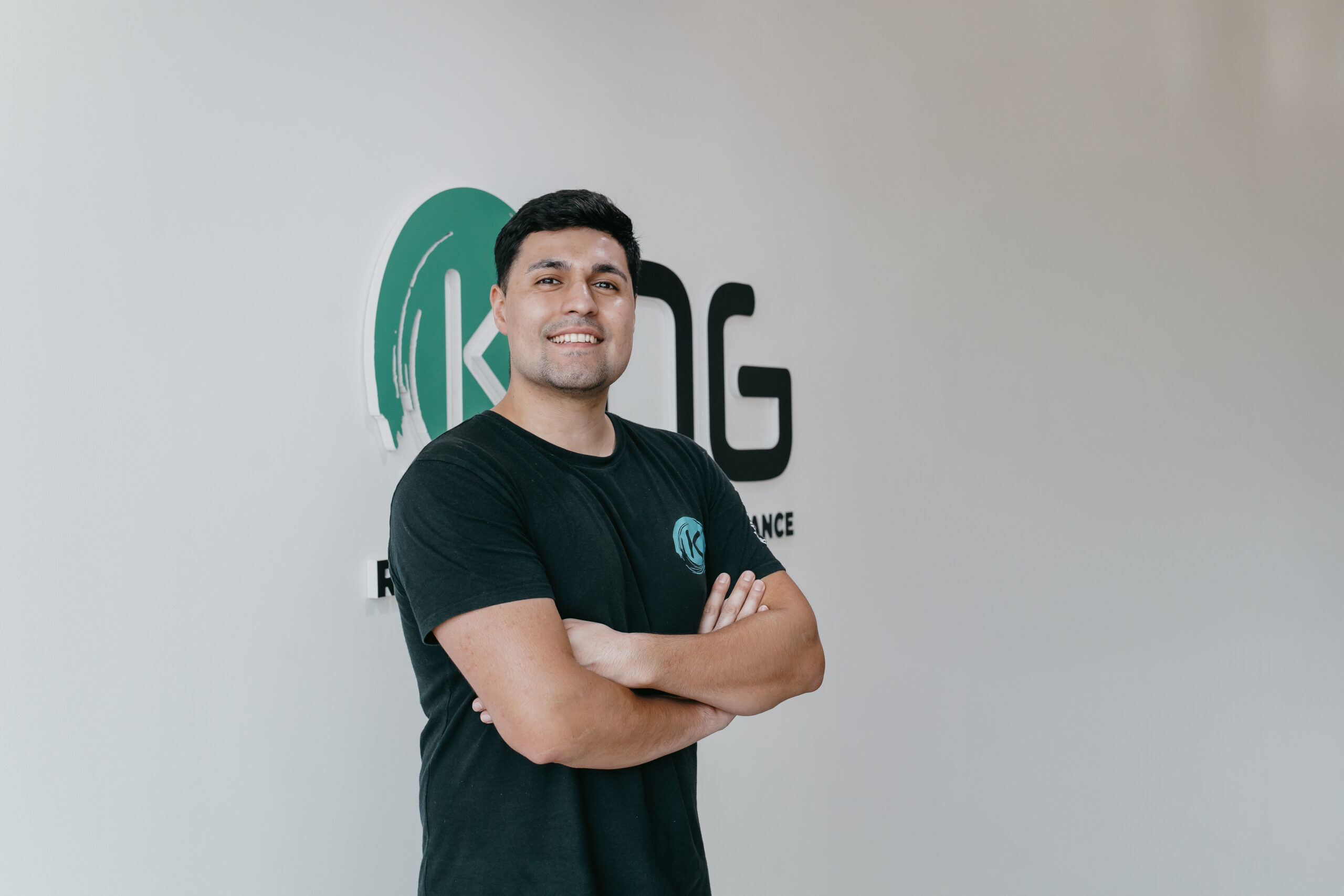 Enzo Altamirano, kinesiólogo de Centro KNG